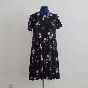 Old Navy Jersey Floral Tunic Short Sleeve